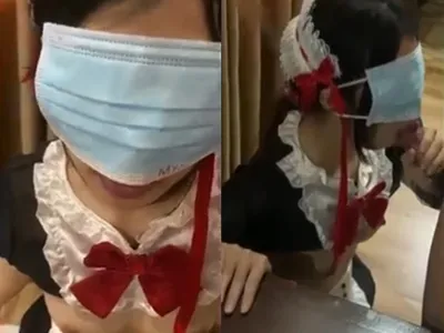 Cô bạn gái việt dâm cosplay nô lệ tình dục mút bú con chuối điêu luyện